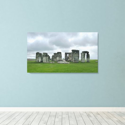 CANVAS | Stonehenge 35" x 20" (Insitu (Houten vloer))