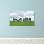 CANVAS | Stonehenge 35" x 20" Afdruk (Insitu (Houten vloer))