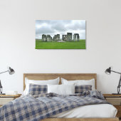 CANVAS | Stonehenge 35" x 20" Afdruk (Insitu (Slaapkamer))