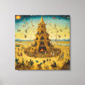 Canvas Storm at Burning Man by Bosch (Voorkant)