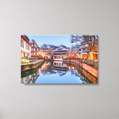 Canvas Straatsburg Afdruk (Voorkant)