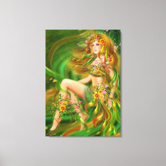 Canvas "Summer" Afdruk (Voorkant)