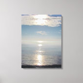 Canvas - Sunset over Pacific Ocean (Voorkant)