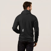 Canvas Sweater Hoodie (Achterkant volledig)