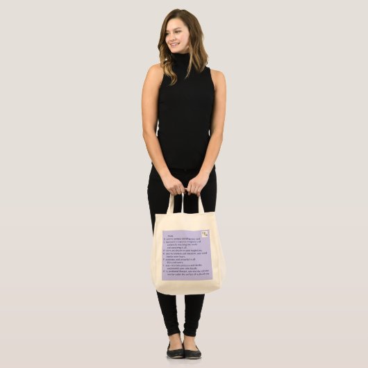 canvas tas (Voorkant (model))