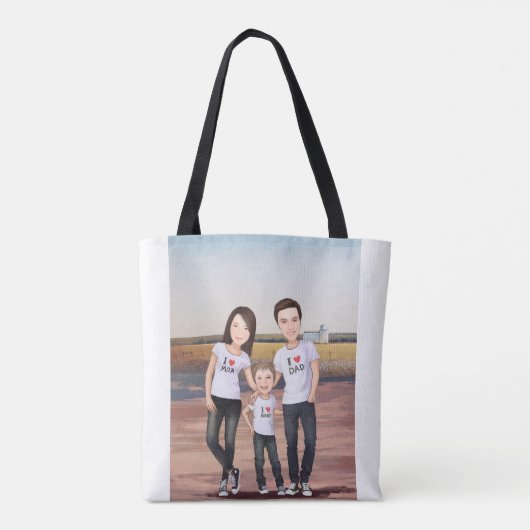 Canvas tas (Achterkant)