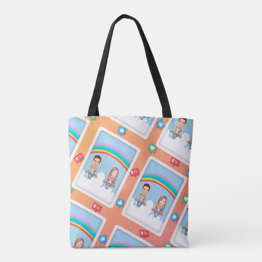 Canvas tas (Achterkant)