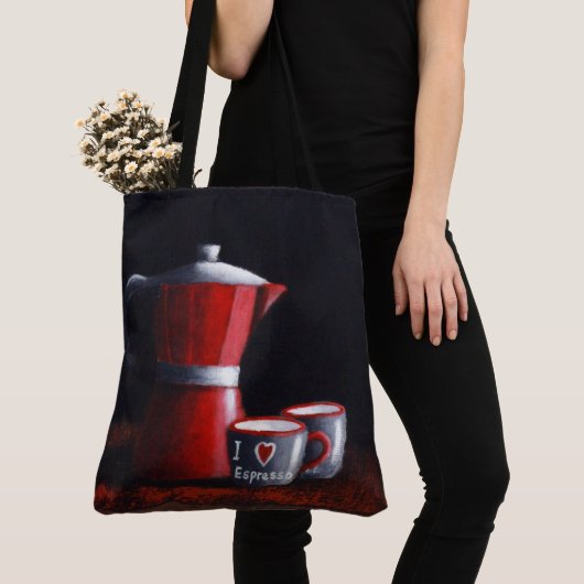 Canvas tas (Dichtbij)