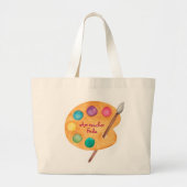 canvas tas aangepast aan kunstleraar Kunstklasse (Voorkant)