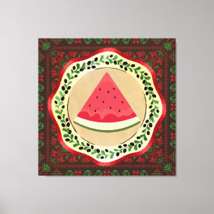 Canvas tas afdruk