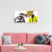 Canvas tas afdruk (Insitu (Woonkamer))