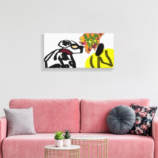 Canvas tas afdruk (Insitu (Woonkamer))