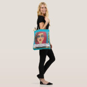 CANVAS TAS-ALLES WAT IK WIL DOEN IS KOPLAAT, DRINK TOTE BAG (Op model)