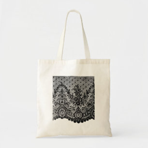 CANVAS TAS ANTIEK LACE PATROON CUSTOM NAME
