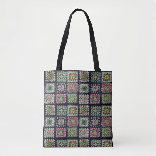 Canvas tas (AO) - Granny Squares (Voorkant)