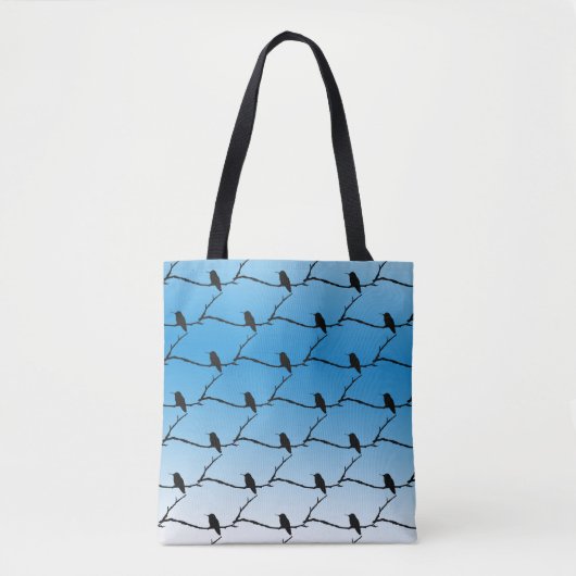 Canvas tas (ao) - Hummingbird Mosaic (Voorkant)