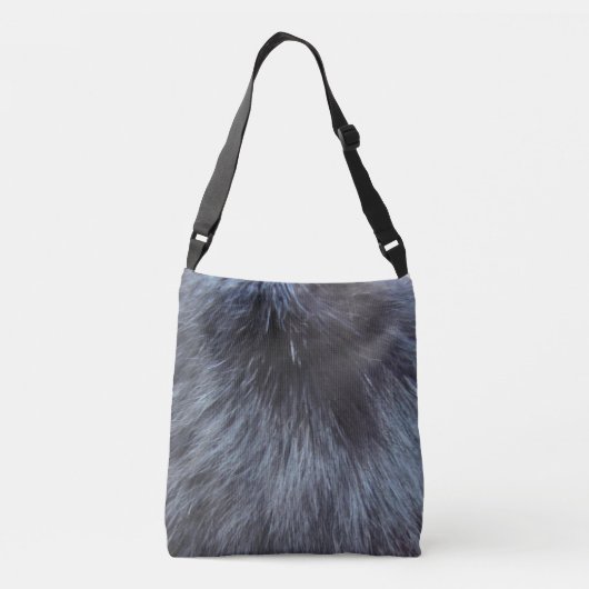 Canvas tas (ao) - Kat Face (Achterkant)