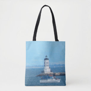 Canvas tas (ao) - Los Angeles Harbour Light