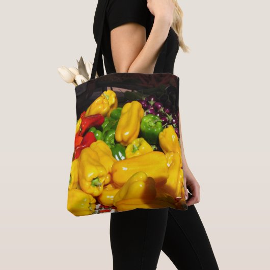 Canvas tas (ao) - Peppers (Dichtbij)