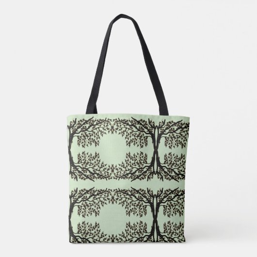 Canvas tas (ao) - Woningbijkantoren met Initiaal (Achterkant)