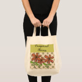 Canvas tas "Artsy Flowers" (Voorkant (product))