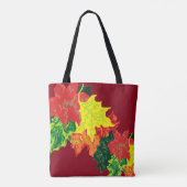 Canvas tas Autumn Leaves (Achterkant)