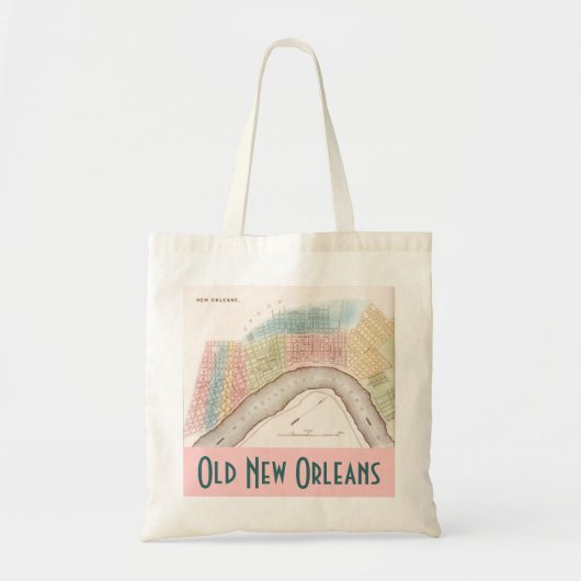 canvas tas Bags Old New Orleans City Streets LA Ma (Voorkant)