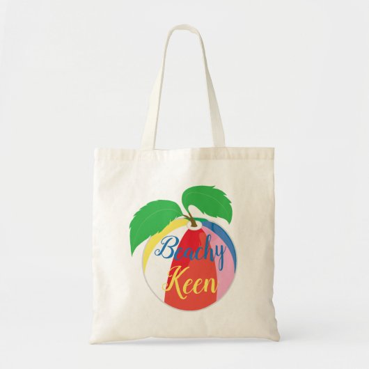 canvas tas "Beachy Keen" (Voorkant)