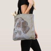 Canvas tas: Beagle Dog Tote Bag (Dichtbij)