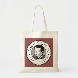 canvas tas - Benoit Viellefon Orchestra (B&W)