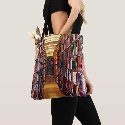 Canvas tas Bibliotheekboekhouders (Dichtbij)