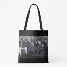 canvas tas "Big Blues Roadshow"