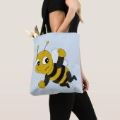 Canvas tas bijen cartoon (Dichtbij)