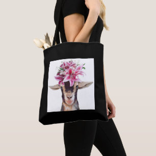 canvas tas (blk) - Lily en Posey de geiten