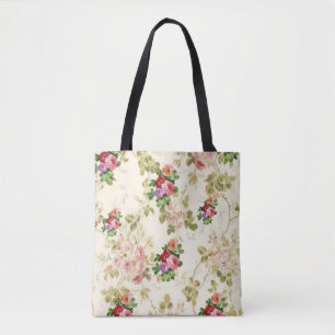 canvas tas bloemen