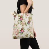canvas tas bloemen (Dichtbij)