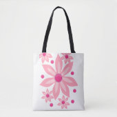 canvas tas bloemen (Voorkant)