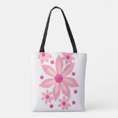 canvas tas bloemen (Achterkant)