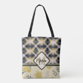 Canvas tas Bloemen aansluiten (Achterkant)