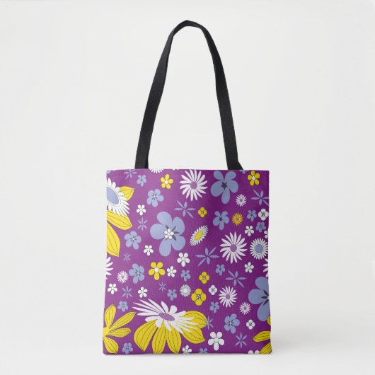 canvas tas bloemvermogen (Voorkant)