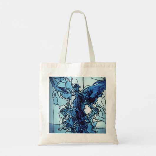 Canvas tas Blue Angel (Achterkant)