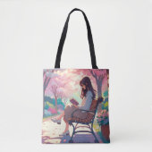 Canvas tas Boeklantaarn (Voorkant)