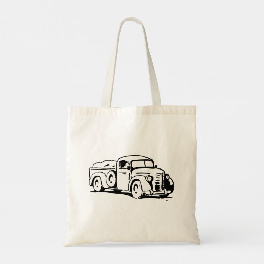 Canvas tas boerderij ophalen (Achterkant)