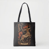 Canvas tas Boogschutter Hemelse Zodiac Art (Voorkant)