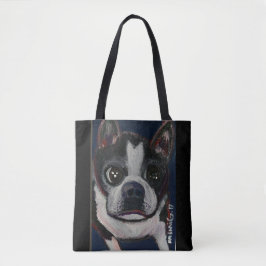 Canvas tas Boston Terrier ()