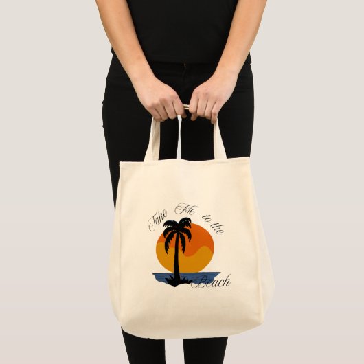 Canvas tas - Breng me naar het strand (Voorkant (product))