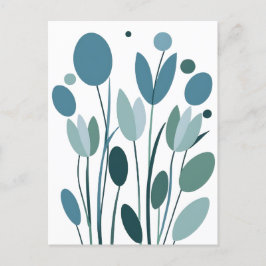 Canvas tas briefkaart