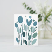 Canvas tas briefkaart (Staand voorkant)