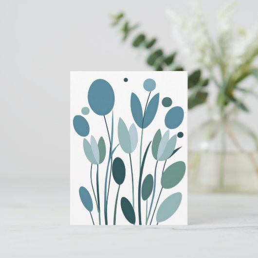 Canvas tas briefkaart (Staand voorkant)