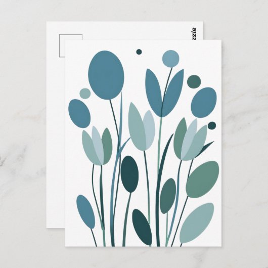 Canvas tas briefkaart (Voorkant / Achterkant)